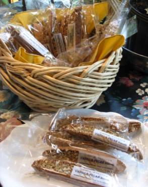 Vanilla Pecan Biscotti